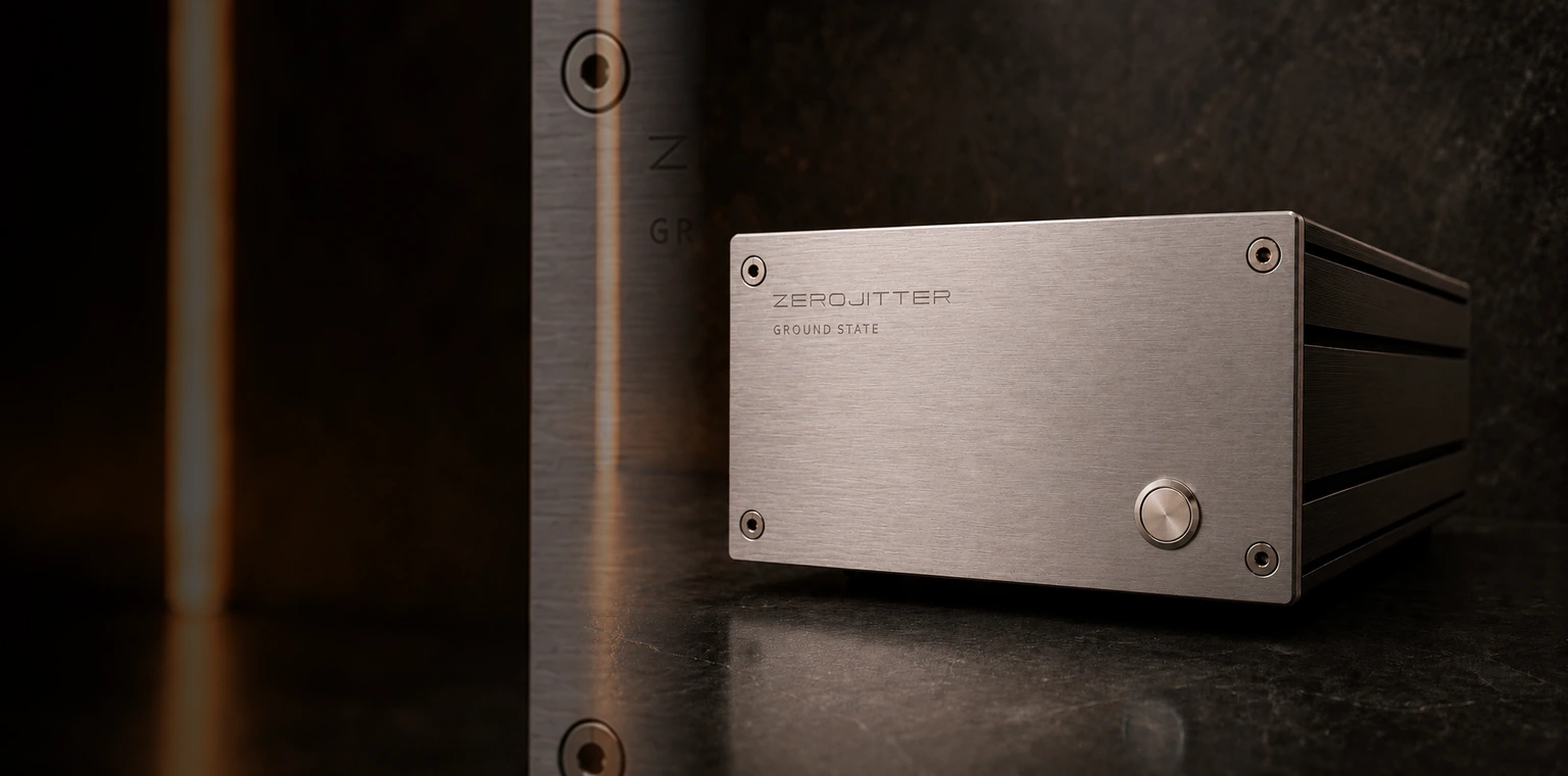 Ground State dans son nouveau boîtier en aluminium brossé